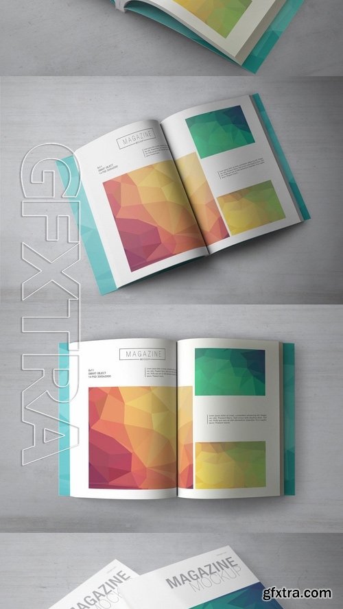 Magazine Mockup Letter Size