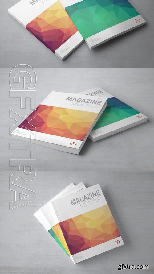 Magazine Mockup Letter Size