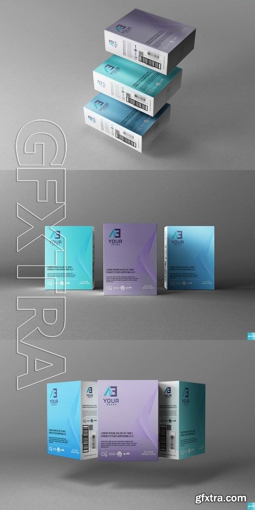 Package Box Mockups Vol5