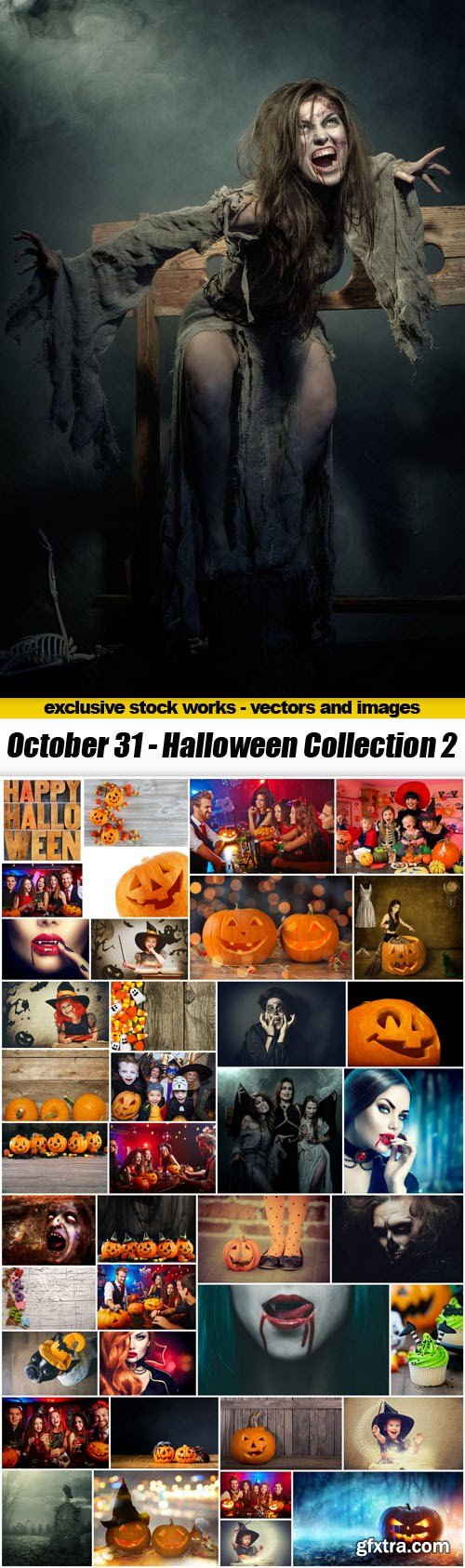 October 31 - Halloween Collection 2, 40xUHQ JPEG