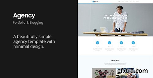 ThemeForest - Deliver Agency v1.0 - Minimalist Portfolio & Blogging Template - 16723451