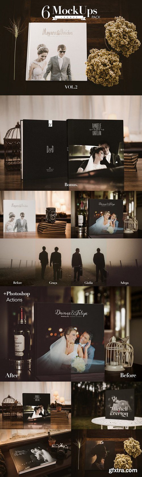 CM - Photography album mockups vol.2 533548