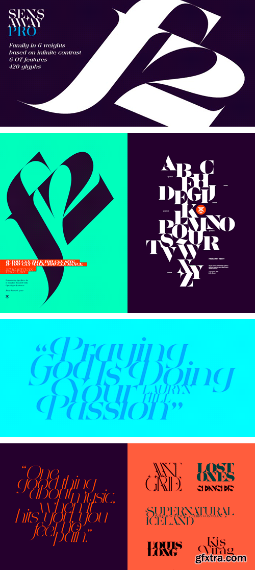 Sensaway Pro Font Family