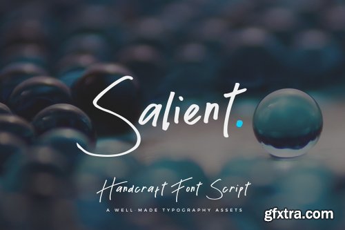 CreativeMarket Salient Handmade Font Script 969853