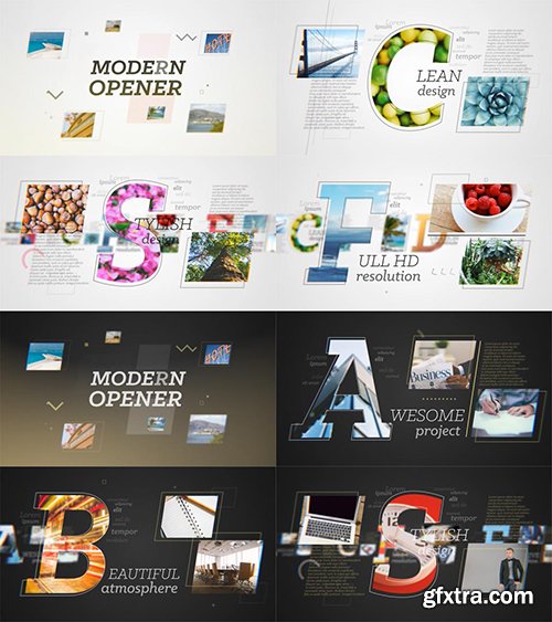 Videohive Modern Opener // Corporate Titles 17381530