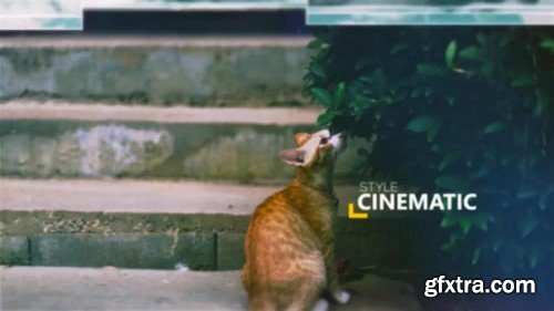 Cinematic Slideshow - After Effects Templates