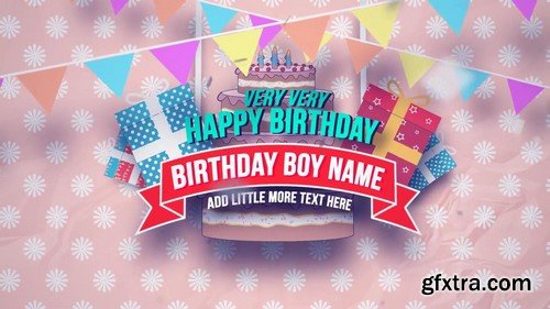 Happy Birthday Slideshow - After Effects Templates