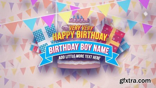 Happy Birthday Slideshow - After Effects Templates