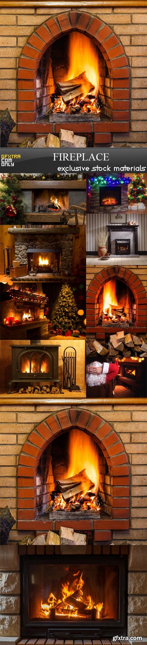 Fireplace, 10 UHQ JPEG