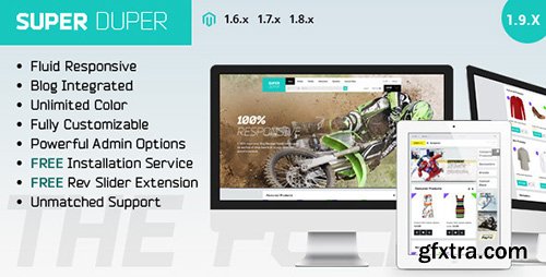 ThemeForest - Super Duper v1.1 - Responsive Magento Theme - 8016081