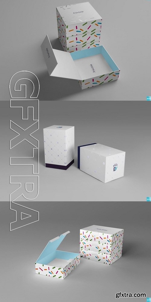 Package Box Mockups Vol9