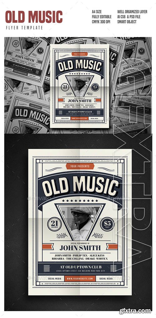 GR - Old Music Flyer 18280994