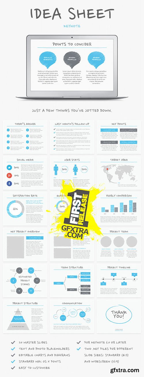 GR - Idea Sheet Keynote Template 7160691