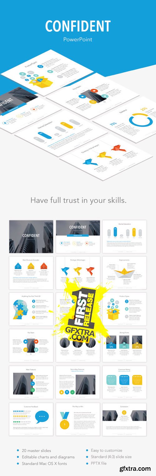 GR - Confident PowerPoint Template 14726315