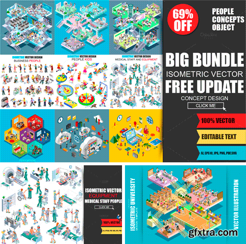 CM 970303 - Isometric Mega Bundle