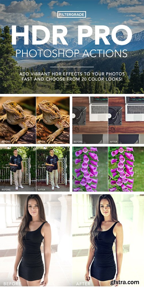 CM 951469 - HDR PRO Photoshop Actions