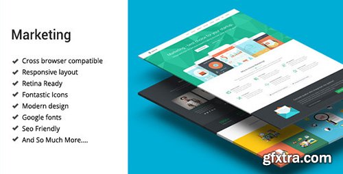 ThemeForest - Marketing v2.0 - Startup Landing Page Template - 9746331