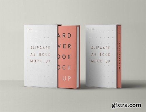 PSD Slipcase Book Mockup