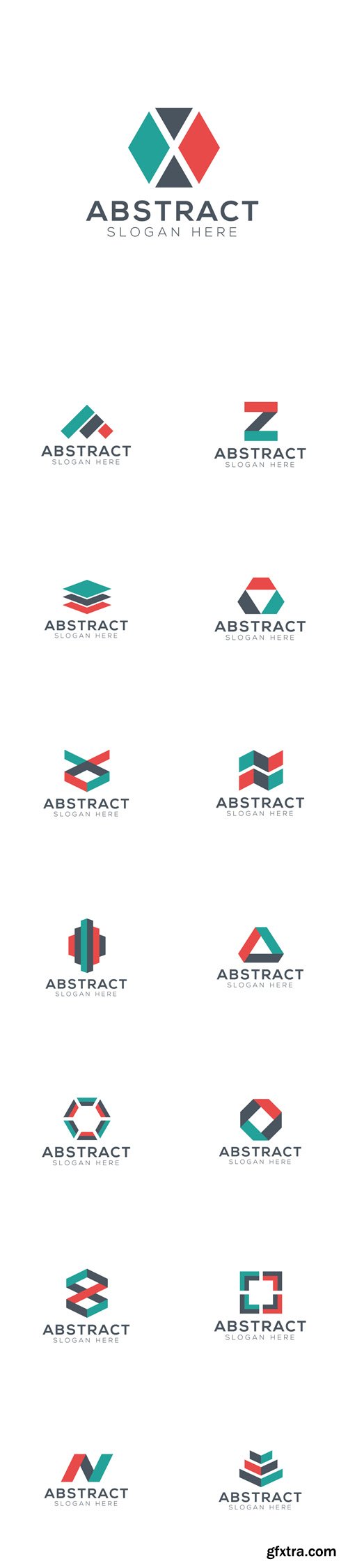 Vector Set - Abstract Logo Design