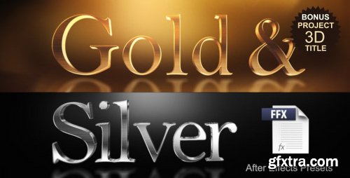 Videohive Gold & Silver Presets 10037826