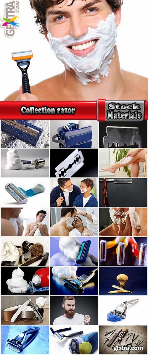 Collection razor shaving razor beauty face male female hair removal 25 HQ Jpeg