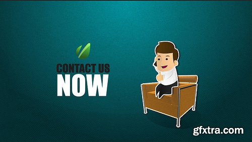 Videohive Corporate Sticker Cartoon with Kinetic Typo 5108526