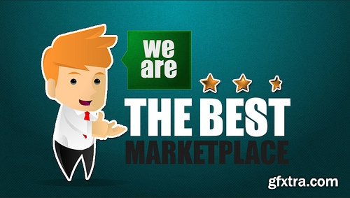 Videohive Corporate Sticker Cartoon with Kinetic Typo 5108526