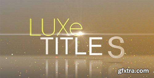 Videohive Luxe Titles 272367