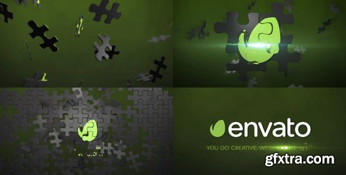 Videohive Puzzle Logo Animation Element 3D 5501528