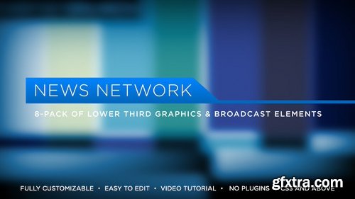 Videohive News Network Lower Thirds 5171471