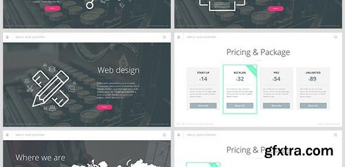 Graphicriver Becik - Creative Powerpoint Template 14720224