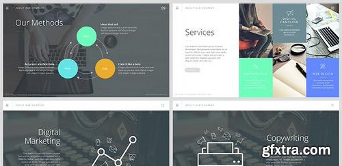 Graphicriver Becik - Creative Powerpoint Template 14720224