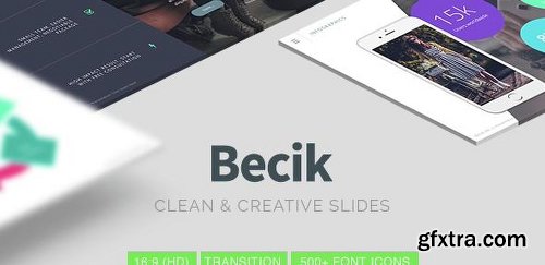 Graphicriver Becik - Creative Powerpoint Template 14720224