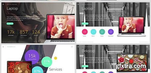 Graphicriver Becik - Creative Powerpoint Template 14720224