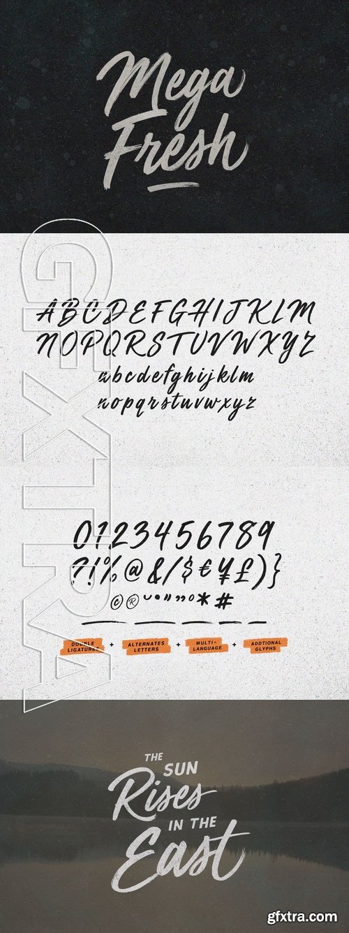 Mega Fresh Font