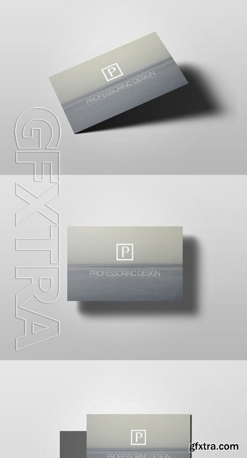 85x55 Business Card Mock-Up