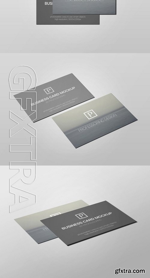 85x55 Business Card Mock-Up