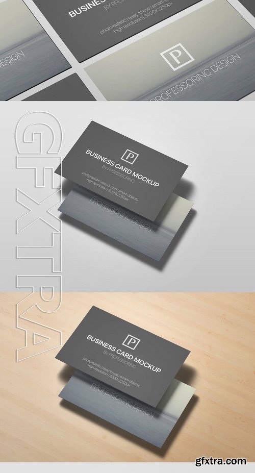 85x55 Business Card Mock-Up