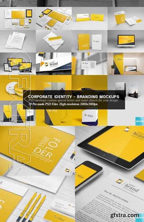 Corporate Identity - Branding Mockups