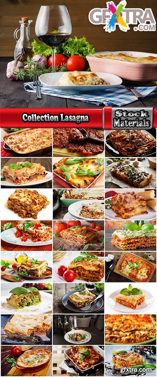 Collection Lasagna layered cake with meat 25 HQ Jpeg