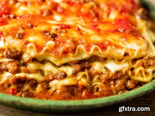 Collection Lasagna layered cake with meat 25 HQ Jpeg