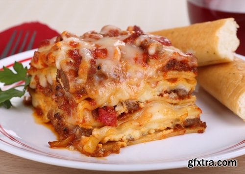 Collection Lasagna layered cake with meat 25 HQ Jpeg