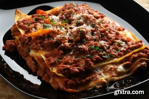 Collection Lasagna layered cake with meat 25 HQ Jpeg