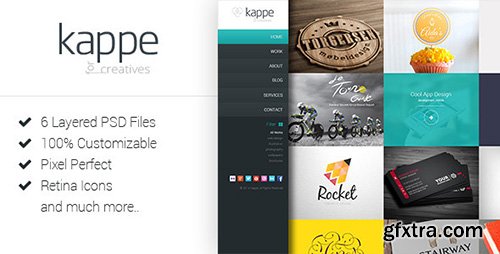 ThemeForest - Kappe - Creative Full Screen HTML5 Template (Update: 6 February 15) - 6659463