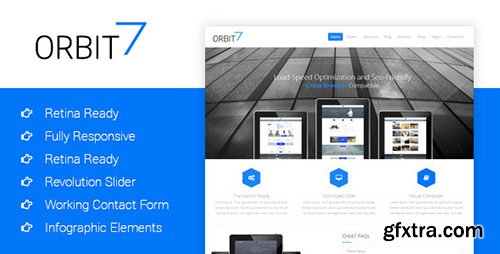 ThemeForest - Orbit7 v1.0 - Creative Multipurpose HTML5 Template - 6535014