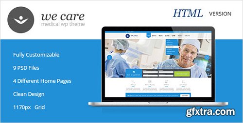 ThemeForest - We Care - Premium Medical HTML Template (Update: 20 March 15) - 6160939