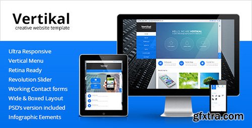 ThemeForest - Vertikal - Multipurpose HTML5 Template (Update: 10 February 14) - 6369349