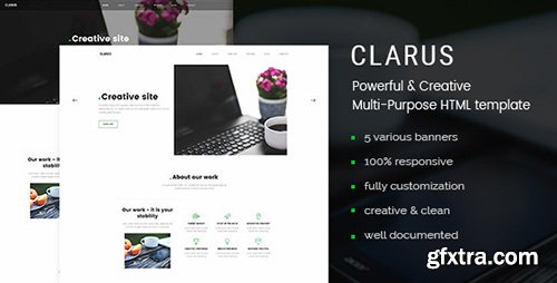 ThemeForest - Clarus - Mobirise Responsive Business HTML Site Builder (Update: 5 October 16) - 3795466