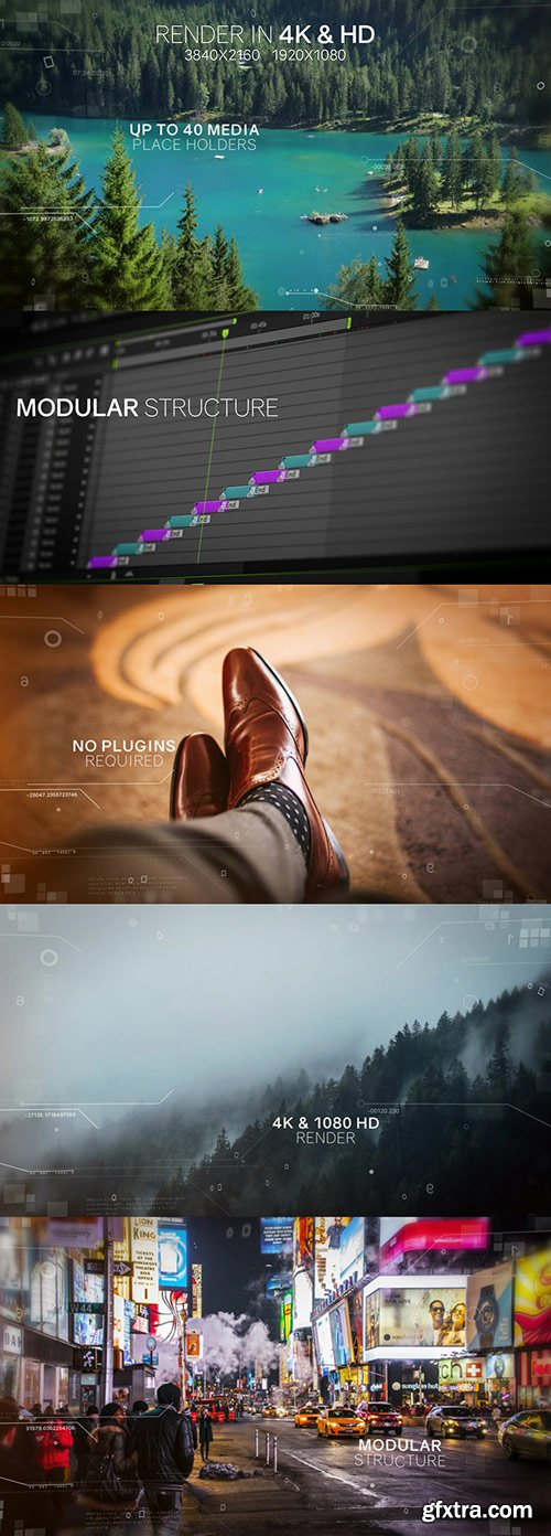 Videohive - Digital Slideshow 4K - 18101435