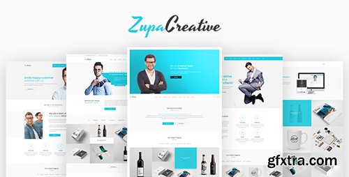 ThemeForest - ZupaCreative – Business and Creative Agency – PSD Template 17262352